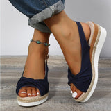 Cipő - Ortopéd Peep-Toe Szandál