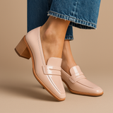 Elaine | Elegáns és fényes mokaszinok