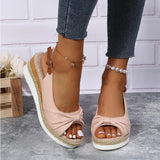 Cipő - Ortopéd Peep-Toe Szandál