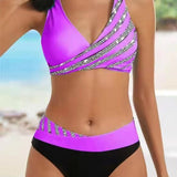 Mona | Bikini meleg tónusú mintával