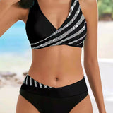 Mona | Bikini meleg tónusú mintával
