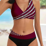 Mona | Bikini meleg tónusú mintával