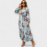 Barka - Elegáns stílusú női maxi boho ruha