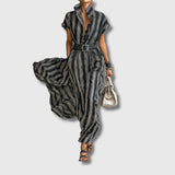 Sanja – Elegáns maxi ruha chiffonból