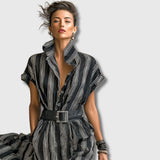 Sanja – Elegáns maxi ruha chiffonból