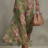 Sophie – Elegáns Maxi Virágos Ruha