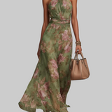 Sophie – Elegáns Maxi Virágos Ruha