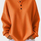 Anne - Waffle anyagú Henley póló