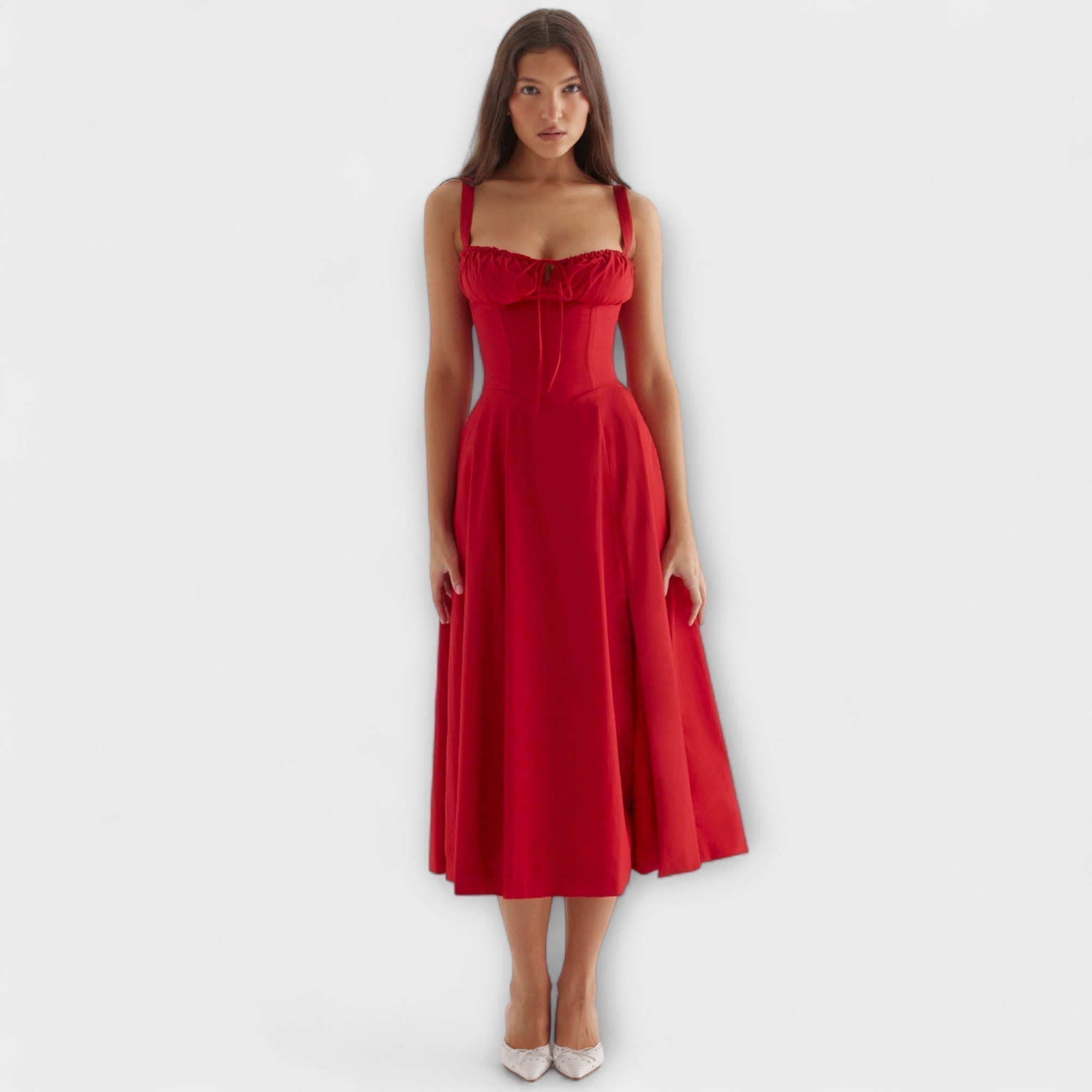 Zipporas – Bámulatos virágmintás bustier ruha