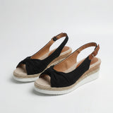 Cipő - Ortopéd Peep-Toe Szandál