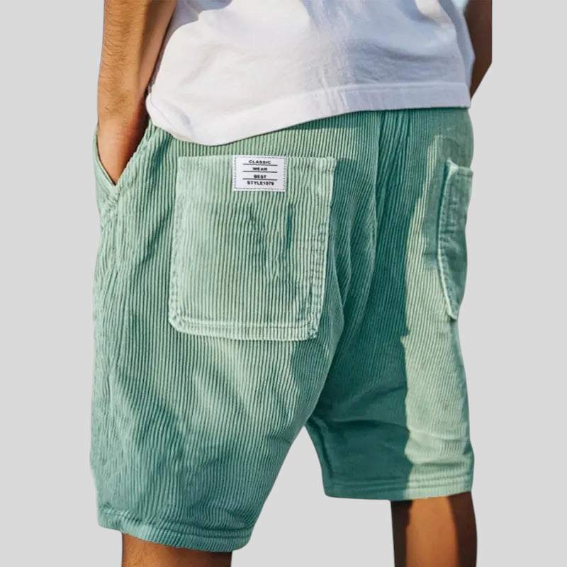 Lenoir - Elegáns rövidnadrág velúr
